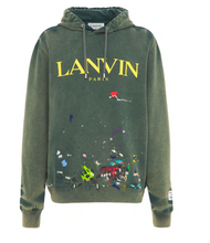 Load image into Gallery viewer, Lanvin splatter hoodie
