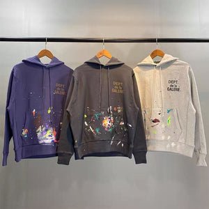 Gallery dept splatter hoodie classic