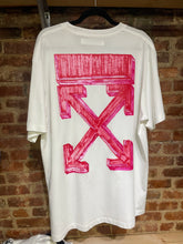 Load image into Gallery viewer, OFF big pink X shirt
