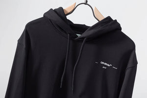 OFF black out hoodie