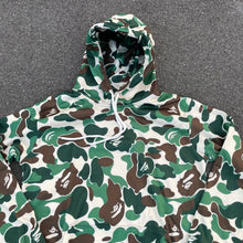 Load image into Gallery viewer, Green camo bape hoodie
