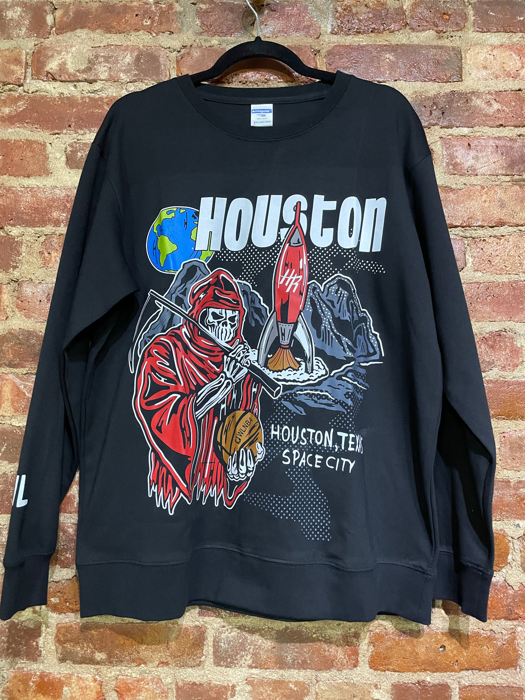 Houston space hoodie crewneck