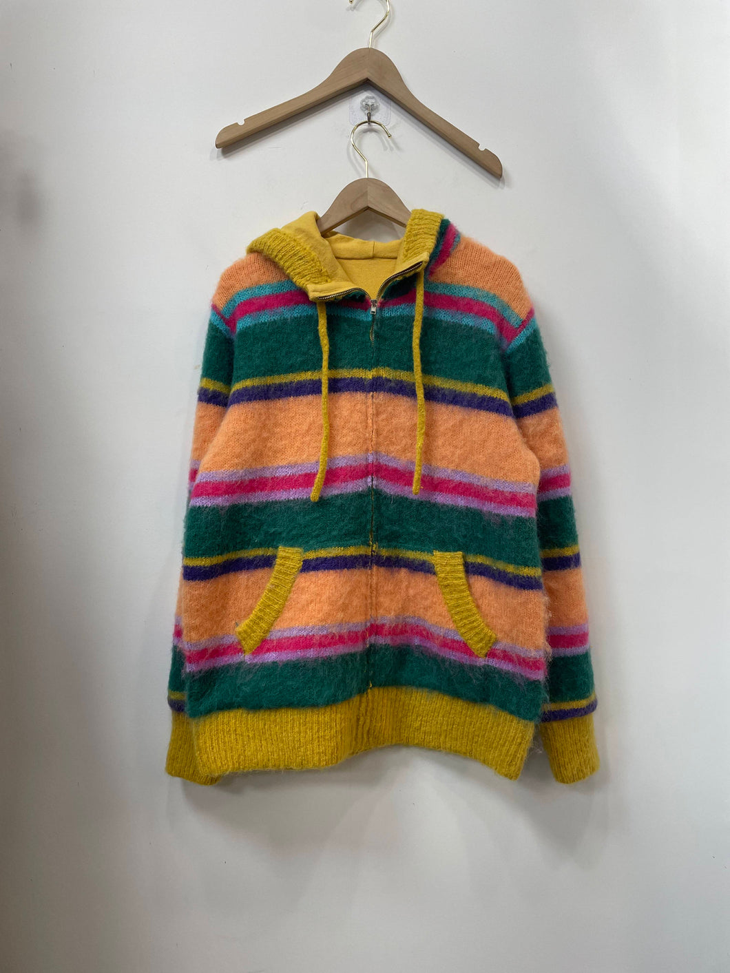 Marni zip up mutlicolor hoodie