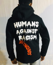 Load image into Gallery viewer, Humans against racism hoodie
