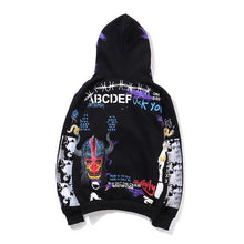 Load image into Gallery viewer, VLONE mash up hoodie black
