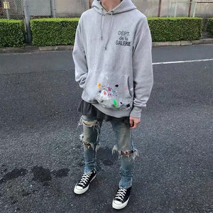 Gallery dept splatter hoodie classic