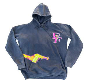 FVF gun X-ray hoodie